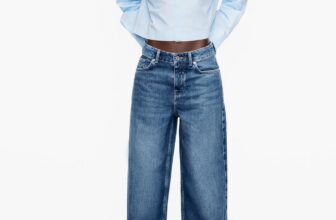 [???] V.I.C – XUẤT KHẨU – Hàng xuất khẩu có sẵn ? Top1Fashion ?  STUDDED POPLIN CROP SHIRTÁo sơ mi dáng ngắn màu xanh nhạt quá đẹp, phần cổ đính đá xịn xò lắm chị em nha. Áo dáng ngắn mix cùng jean hay chân váy đều siê , shares-0✔️ , likes-0❤️️ , date-2025-01-25 16:00:19????????