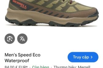 [???] Giày xuất khẩu, giày trẻ em xuất khẩu, giày xuất khẩu nam nữ  ? Top1Fashion ?  Me*rrell Speed Eco waterproof
Size 42
Đế vibram , có chống thấm nước
, shares-0✔️ , likes-0❤️️ , date-2025-01-24 18:24:24????????