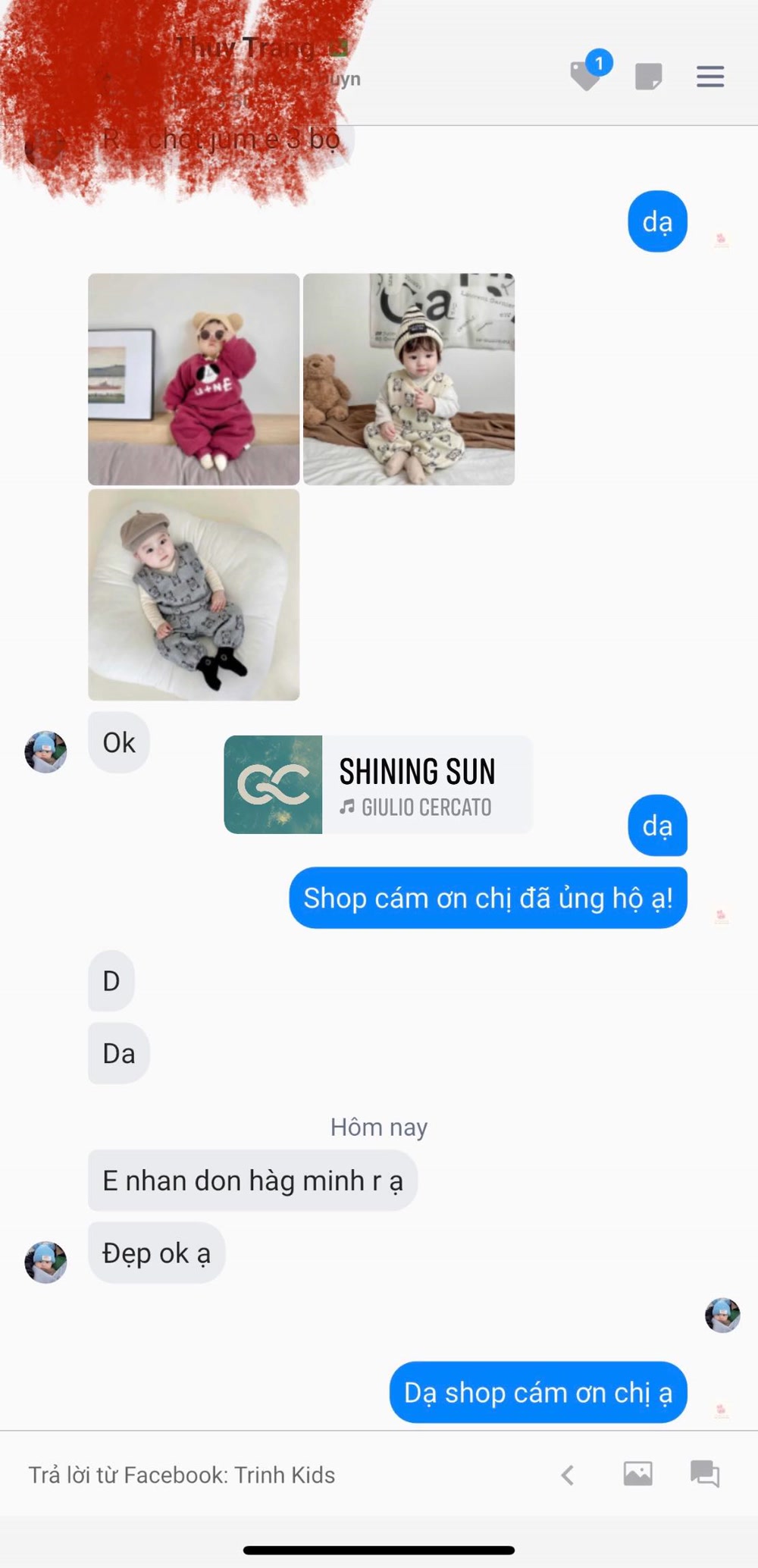 [🆕🇻🇳]  Trinh Kids – Thời Trang Trẻ Em Cao Cấp 🧑‍🧒❤️️👶⭐️  Đồ đẹp xinh đến tay khách yêu 
        Mom chưa nhận được hàng ib shop em check đơn nhaaa 
 , shares-0✔️ , likes-0❤️️ , date-2025-01-24 14:41:42🇻🇳🇻🇳🇻🇳📰🆕