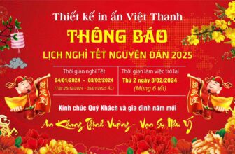 [🆕🇻🇳] Thiết kế và In ấn Việt Thanh – chuyên in menu nhựa, menu bìa da, menu spa, salon, menu fomex, card, menu led gỗ  🎨 Top1Designs ✨  Thiết kế in Việt Thanh kính gửi Quý khách hàng, Quý đối tác lịch nghỉ tết Nguyên Đán Ất Tỵ
, shares-0✔️ , likes-0❤️️ , date-2025-01-23 15:48:21🇻🇳🇻🇳🇻🇳📰🆕