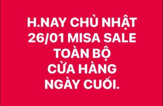[🆕🇻🇳] Misa Bàn Cờ VNXK – Chuyên hàng vnxk  👕 Top1Fashion 👗  MISA SALE TẾT NGÀY CUỐI_ 26/01 CHỦ NHẬT.CHỊ EM GHÉ MISA RINH HÀNG SALE VỀ DIỆN TẾT NHÉCHỈ ÁP DỤNG KHI MUA HÀNG TRỰC TIẾP TẠI SHOP(Hàng SALE sẽ không đổi  , shares-0✔️ , likes-0❤️️ , date-2025-01-26 16:36:54🇻🇳🇻🇳🇻🇳📰🆕