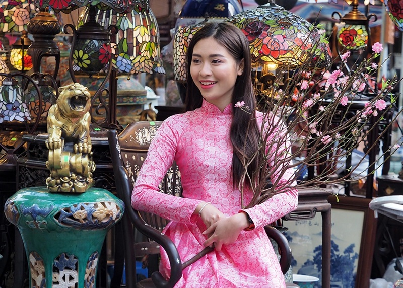 Phiên chợ tết ở Hà Nội. Chợ phiên ngày tết ở Hà Nội