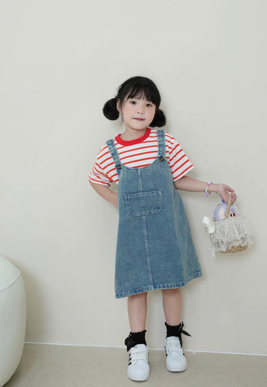 [🛒🇻🇳]Set yếm jean + áo thun sọc đỏ bé ( TRỘN MÀU YẾM ) | QuynhGiaoNguyen – , SKU – – quynhgiaonguyen.vn 🇻🇳🛒Top1Shop🛒 🇻🇳Top1Vietnam🇻🇳 🛍🛒🇻🇳