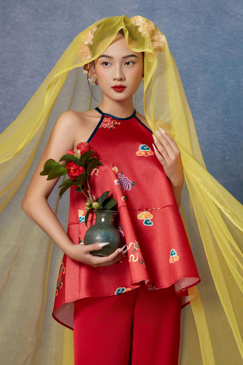 [🛒🇻🇳]Áo Yếm Hạnh San – , SKU – A1683RD – edini.vn 🇻🇳🛒Top1Shop🛒 🇻🇳Top1Vietnam🇻🇳 🛍🛒🇻🇳