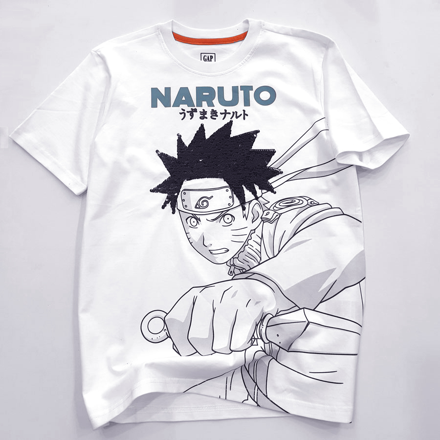 [🛒🇻🇳][38kg-60kg] Áo thun bé trai kết kim sa vuốt đảo chiều hình Naruto màu trắng – The Childrens Place , SKU – AN511-6 – besanhdieu.com 🇻🇳🛒Top1Shop🛒 🇻🇳Top1Vietnam🇻🇳 🛍🛒🇻🇳