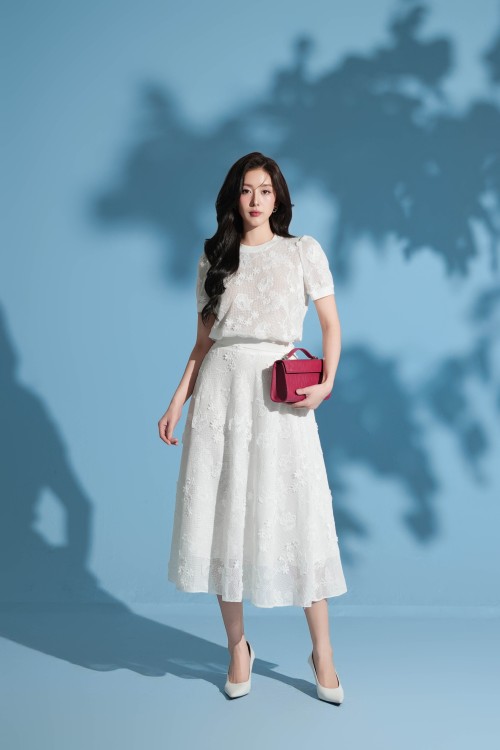 [🛒🇻🇳]Chân váy – White Floral Lace Flared Skirt – , SKU – – sixdo.vn 🇻🇳🛒Top1Shop🛒 🇻🇳Top1Vietnam🇻🇳 🛍🛒🇻🇳