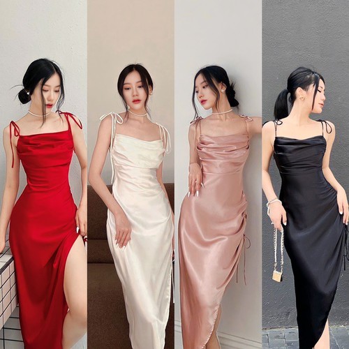 [🛒🇻🇳]Đầm Váy Chất Lụa Cột Dây Vai Chéo Tà Quyến Rũ Dự Tiệc Chụp Ảnh BY8491 – , SKU – 33_114554087 – sendo.vn 🇻🇳🛒Top1Shop🛒 🇻🇳Top1Vietnam🇻🇳 🛍🛒🇻🇳