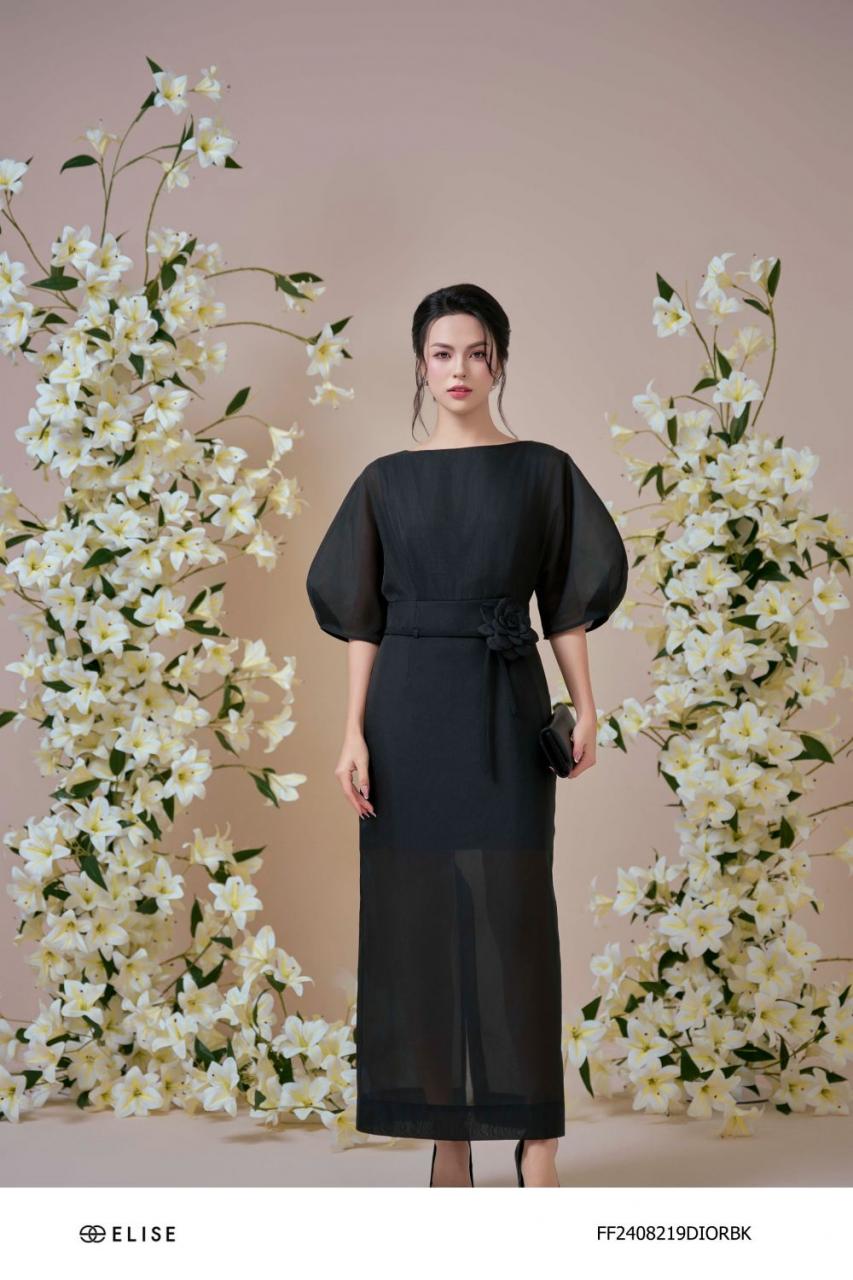 [🛒🇻🇳]ĐẦM TƠ ĐEN TAY LỠ DÂY HOA EO – , SKU – FF2408219DIORBK – elise.vn 🇻🇳🛒Top1Shop🛒 🇻🇳Top1Vietnam🇻🇳 🛍🛒🇻🇳