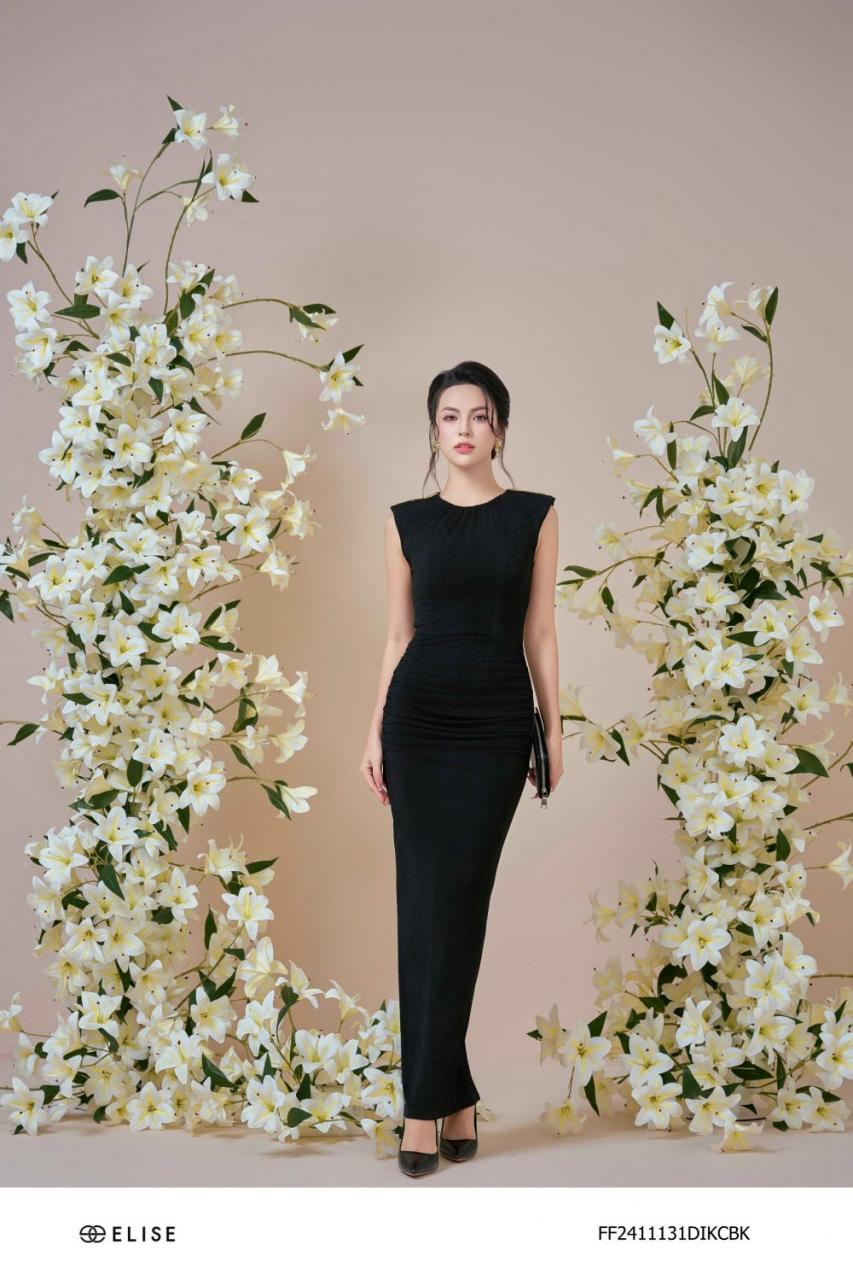 [🛒🇻🇳]ĐẦM THUN ĐEN NHÚN EO – , SKU – FF2411131DIKCBK – elise.vn 🇻🇳🛒Top1Shop🛒 🇻🇳Top1Vietnam🇻🇳 🛍🛒🇻🇳