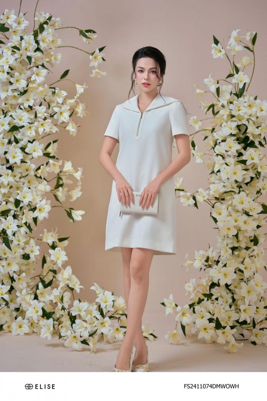 [🛒🇻🇳]ĐẦM TRẮNG CỔ THỦY THỦ THÊU MISS LILY – , SKU – FS2411074DMWOWH – elise.vn 🇻🇳🛒Top1Shop🛒 🇻🇳Top1Vietnam🇻🇳 🛍🛒🇻🇳