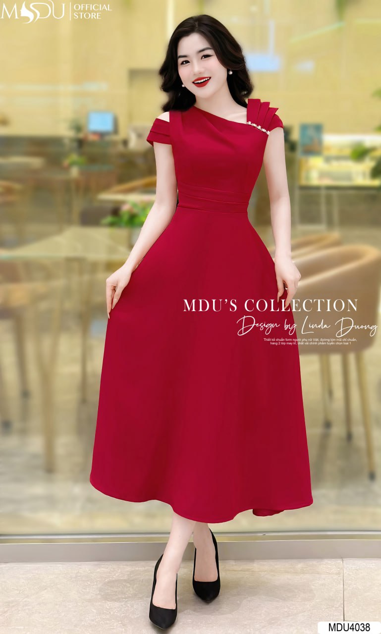 [🛒🇻🇳]Váy Thiết Kế MDU4038 Thiết Kế Cổ Cách Điệu Đính Đá Nổi Bật – , SKU – – mdufashion.com 🇻🇳🛒Top1Shop🛒 🇻🇳Top1Vietnam🇻🇳 🛍🛒🇻🇳
