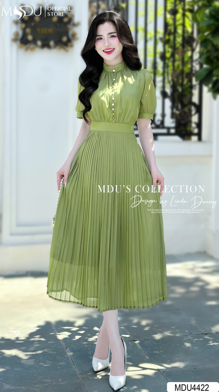 [🛒🇻🇳]Váy Thiết Kế MDU4422 – Màu Xanh Bắt Mắt Chi Tiết Chiết Eo Tinh Tế – , SKU – – mdufashion.com 🇻🇳🛒Top1Shop🛒 🇻🇳Top1Vietnam🇻🇳 🛍🛒🇻🇳