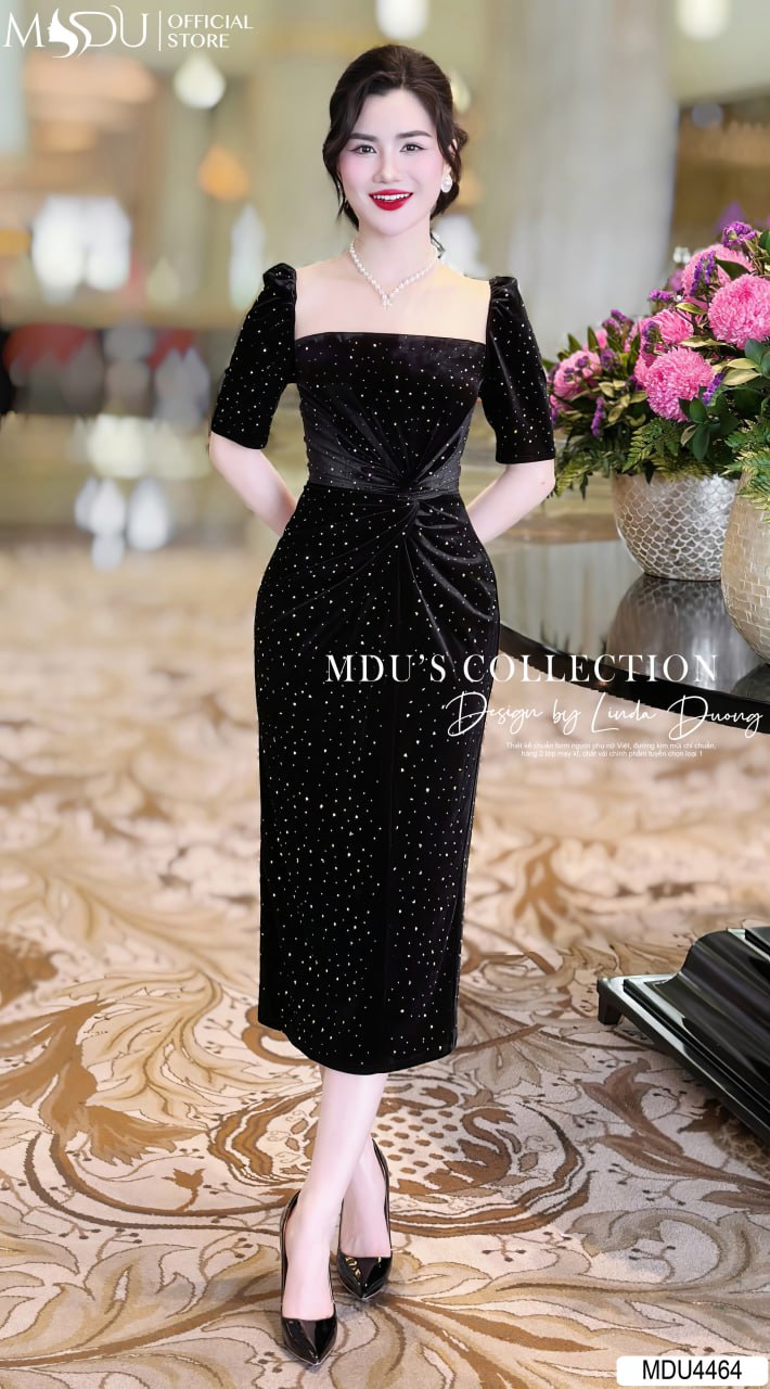 [🛒🇻🇳]Váy Thiết Kế MDU4464 – Màu Đen Sang Chảnh Quyến Rũ Cổ Vuông Cách Điệu – , SKU – – mdufashion.com 🇻🇳🛒Top1Shop🛒 🇻🇳Top1Vietnam🇻🇳 🛍🛒🇻🇳