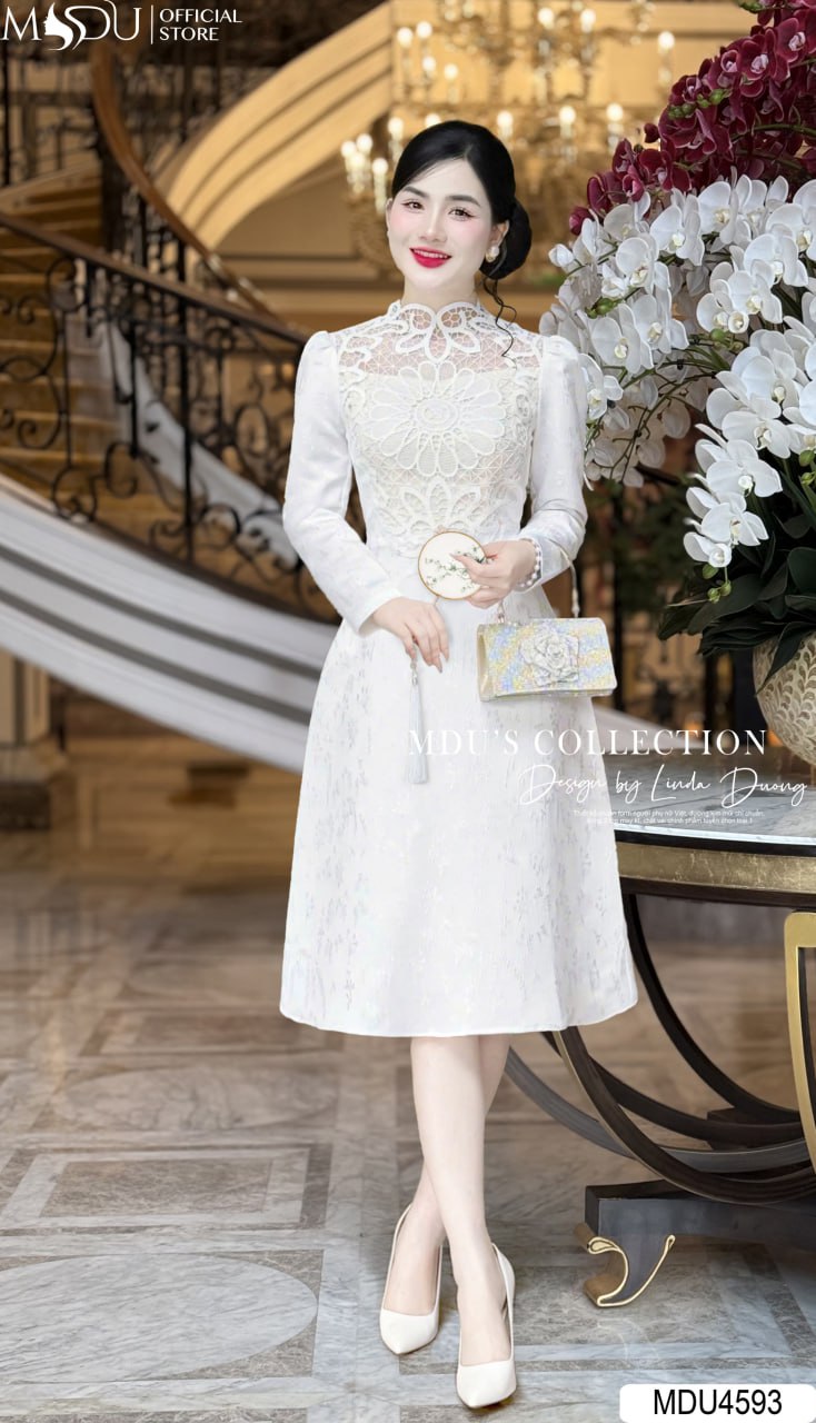 [🛒🇻🇳]Váy Thiết Kế MDU4593 Dáng Chữ A Họa Tiết Tinh Xảo – , SKU – – mdufashion.com 🇻🇳🛒Top1Shop🛒 🇻🇳Top1Vietnam🇻🇳 🛍🛒🇻🇳