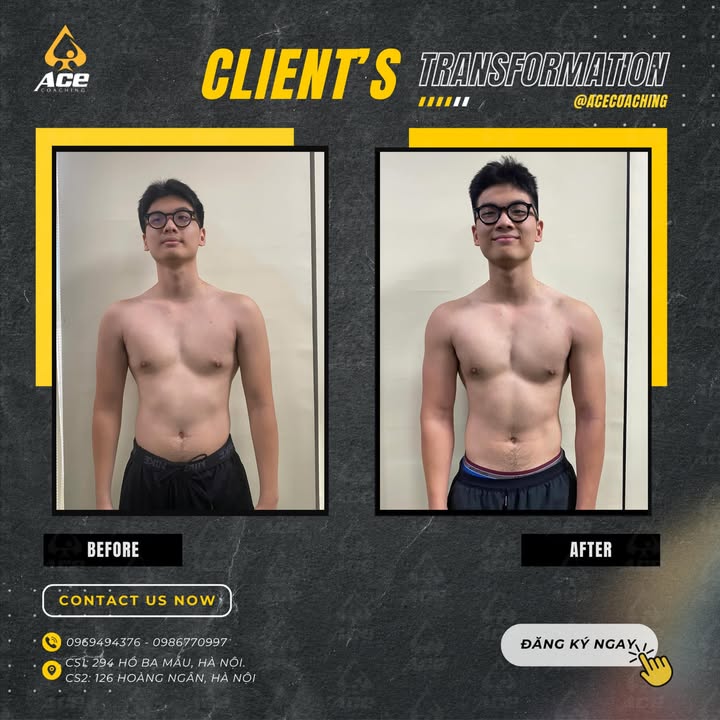 [💪🇻🇳] A.C.E Private Gym – dịch vụ huấn luyện cá nhân chất lượng cao 🏋️ Top1Gym 💪 – Cuối cùng cũng lộ mặt rồi 😂Kết quả sau 3 tháng tập luyện (natural):…