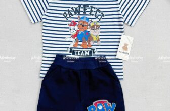 [🆕🇻🇳]  Kumako Baby Corner  🧑‍🧒❤️️👶⭐️ Khai xuân lên ngay mẫu chó cứu hộ cho các boy xinh zaiBộ chó cứu hộ kẻ than bé trai
Chất cotton 4c co giãn thấm hút mồ hôi thoải mái luôn ạBảng size , shares-0✔️ , likes-0❤️️ , date-2025-02-02 04:22:14🇻🇳🇻🇳🇻🇳📰🆕