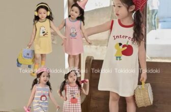 [🆕🇻🇳] Tokidoki – Thiên đường mua sắm cho mẹ và bé! 😎❤️️⭐️  Váy sát nách cho gái iu , đơn giản nhẹ nhàng nhưng mặc lên xinh xắn cực luôn aSize: 80-150Em gửi bảng sz QC tham khảo :                               , shares-0✔️ , likes-3❤️️ , date-2025-02-07 15:30:06🇻🇳🇻🇳🇻🇳📰🆕
