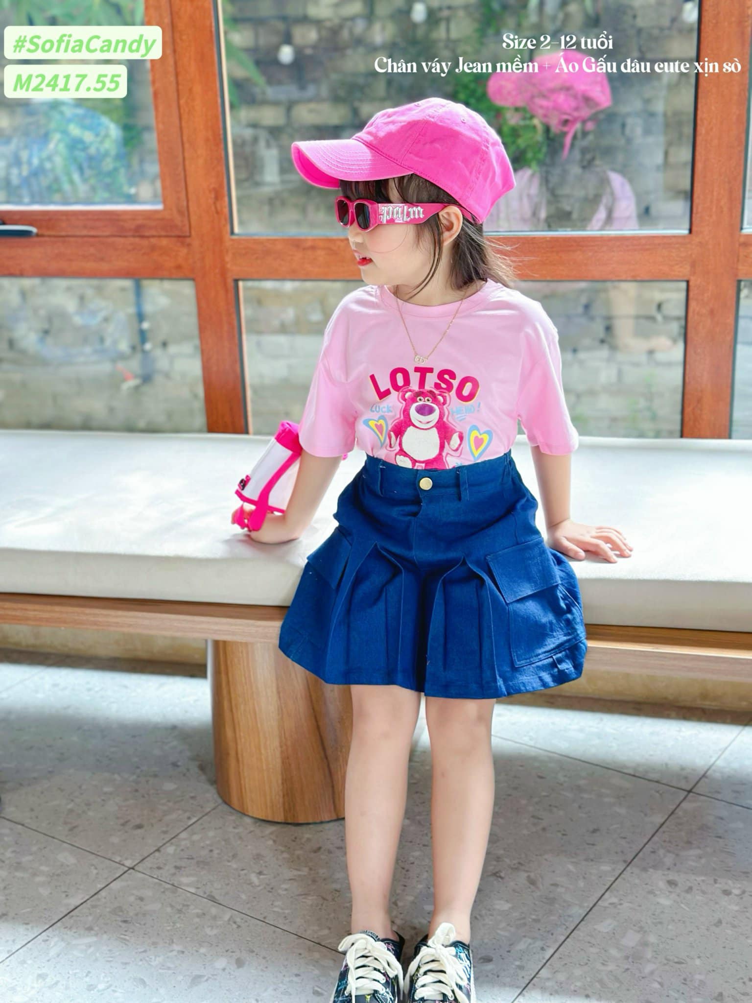 [🆕🇻🇳] Mermaid Kids  (Nàng tiên cá nhỏ)- Thời trang cao cấp cho bé 🧑‍🧒❤️️👶⭐️ Set LOTSO chất đẹp mê ly
Áo cotton co dãn mềm và siêu mát kết hợp jean giấy mềm mê lắm nha mom
Set xịn đét luôn ạ
, shares-0✔️ , likes-1❤️️ , date-2025-02-07 02:35:21🇻🇳🇻🇳🇻🇳📰🆕