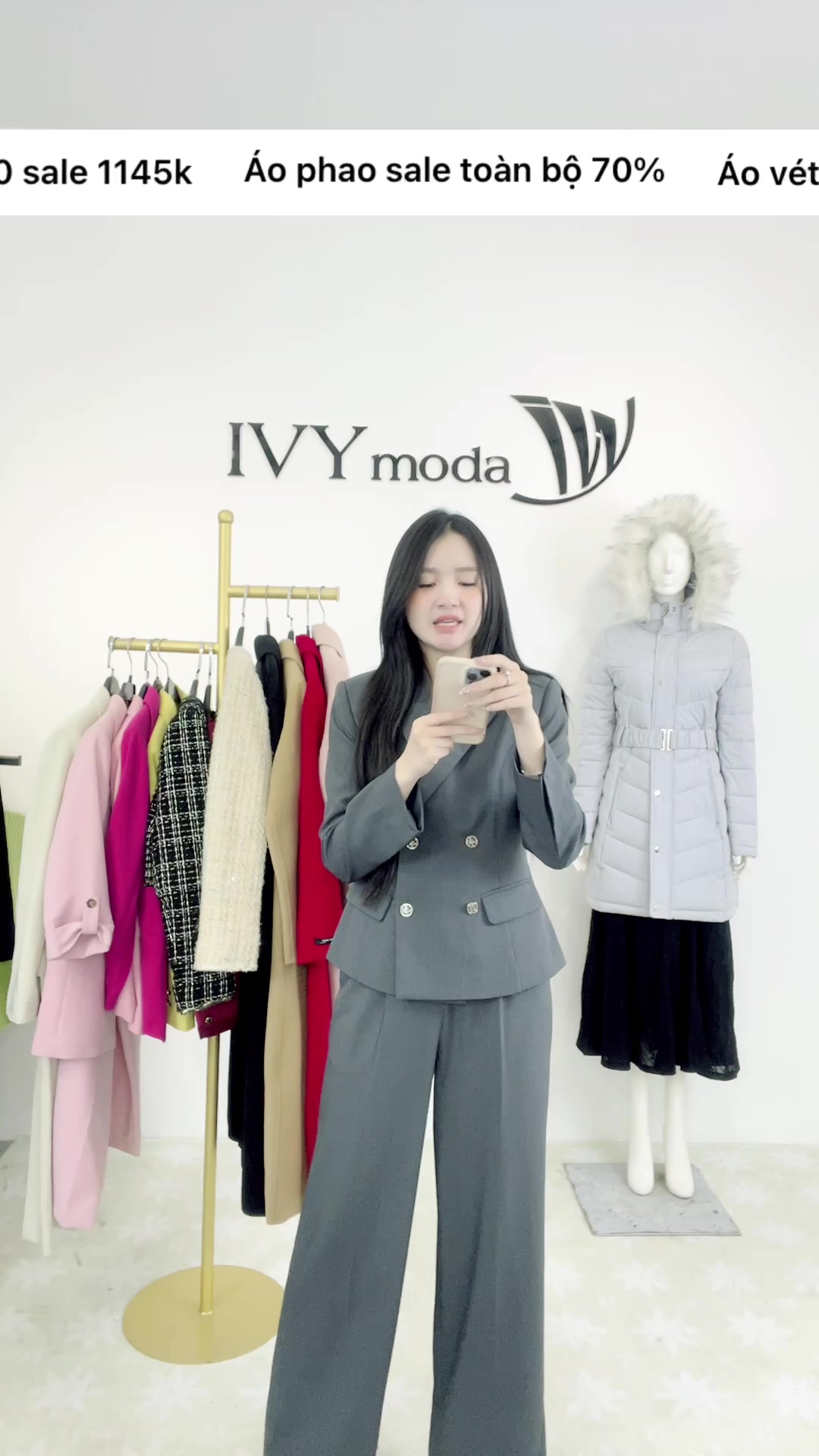 [🆕🇻🇳] IVY moda – Chuỗi thương hiệu thời trang công sở 👕 Top1Fashion 👗  SIÊU SALE ĐẦU TUẦN CHỈ CÓ TẠI LIVESTREAM
 , shares-0✔️ , likes-80❤️️ , date-2025-02-11 02:27:23🇻🇳🇻🇳🇻🇳📰🆕