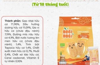 [🆕🇻🇳] Bi’S MART Đông Thạnh – Hệ thống cửa hàng mẹ và bé Bi’S MART 🧑‍🧒❤️️👶⭐️  Khám Phá Bánh Gạo Hữu Cơ Nobi Nobi – Đặc Biệt Dành Cho Bé Từ 18 Tháng!
Cho bé yêu nhà bạn những miếng bánh ngọt ngào và dinh dưỡng với Bánh Gạo Hữu Cơ No , shares-0✔️ , likes-7❤️️ , date-2025-02-05 13:00:08🇻🇳🇻🇳🇻🇳📰🆕
