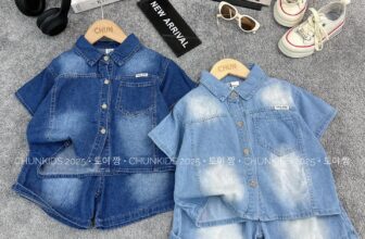 [🆕🇻🇳]  CHUNKids.vn – (Chun Kids )-Cửa hàng quần áo sơ sinh & trẻ em 🧑‍🧒❤️️👶⭐️ Set bộ jean mềm đẹp như này mà đang được Sale #199k/ bộ thì phải chốt lẹ thôi các Mom ưi
Em sẵn size 9->21kg 2 màu đậm nhạtChấm (•) inbox để mẹ Chun tư , shares-0✔️ , likes-10❤️️ , date-2025-02-06 21:04:42🇻🇳🇻🇳🇻🇳📰🆕