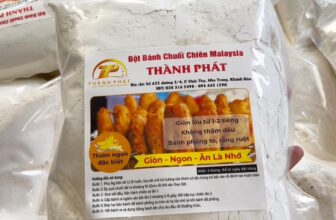 [🆕🇻🇳] Bánh Chuối Chiên Malaysia – Thành Phát 🍔 Top1Food  🍜 BỘT CHUỐI CHIÊN MALAYSIA THÀNH PHÁT– PHA LÀ LÀM, CHIÊN LÀ PHỒNG!Muốn bán bánh chuối chiên nhưng sợ bột không giòn, bánh xẹp, ngấm dầu? Đừng lo!
Giá sỉ c , shares-0✔️ , likes-11❤️️ , date-2025-02-11 20:30:17🇻🇳🇻🇳🇻🇳📰🆕