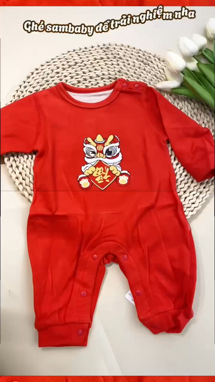 [🆕🇻🇳]  Made By Hằng – chuyên đồ len hanmade 🧑‍🧒❤️️👶⭐️ Mẫu đỏ đầy tháng cho bé diện rực rỡ luôn 
Body liền thân đỏ chất nỉ ấm co dãn nhẹ
 , shares-0✔️ , likes-1❤️️ , date-2025-02-06 20:24:48🇻🇳🇻🇳🇻🇳📰🆕