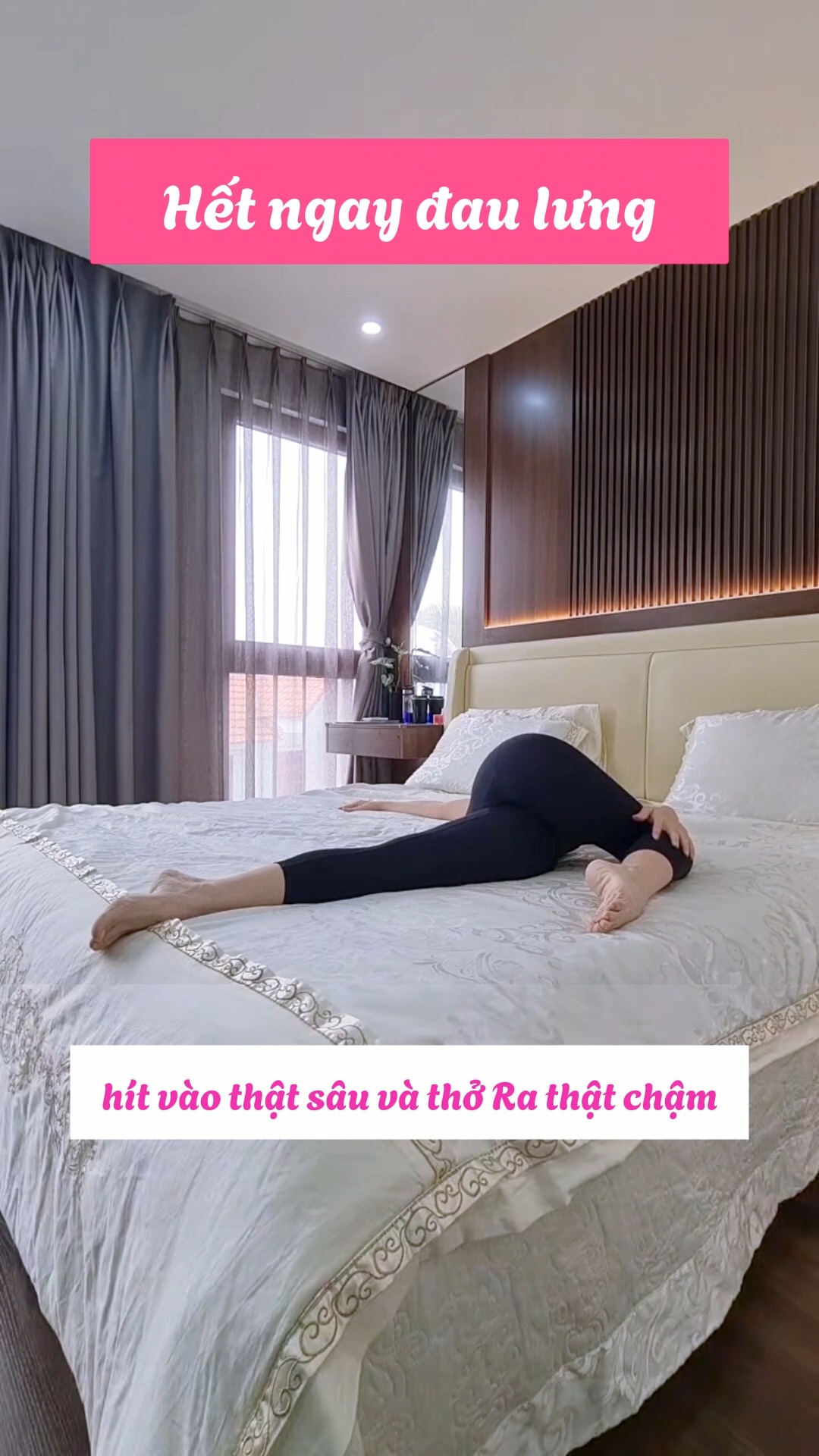 [🧘🇻🇳] Nguyễn Hiếu Yoga 🧘Top1Yoga🕉️ – Hướng dẫn chi tiết bài tập yoga chữa đau lưng. Các bạn chú ý nhịp thở theo N …