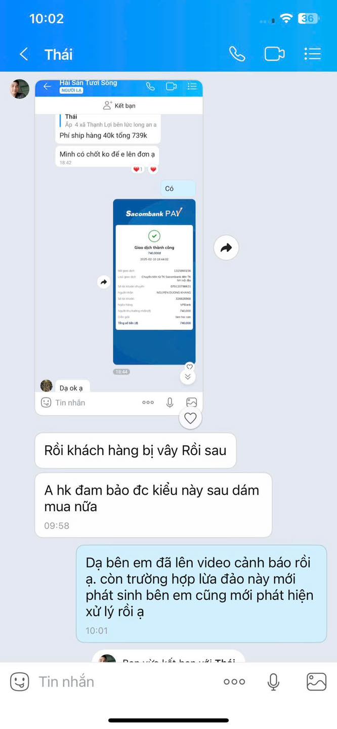 [🆕🇻🇳] Titi Seamarket – Cửa hàng hải sản tiện lợi ngon sạch 🍔 Top1Food  🍜 Cảnh báo lừa đảo :
– Hiện tại có nhiều trang tik tok + facebook + zalo giả danh hải sản sản TiTi để nhắn tin và đề nghị khách hàng chuyển khoản trước .Quý  , shares-0✔️ , likes-12❤️️ , date-2025-02-12 20:20:17🇻🇳🇻🇳🇻🇳📰🆕