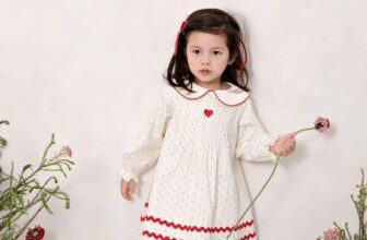 [🆕🇻🇳] THE OFFICIAL MACRO & MICRO BABIES CLOTHES 😎❤️️⭐️ Hello SpringChiếc váy đón mùa Xuân về thật hợp ý.Với những điểm nhấn trái tim và dây viền lượn sóng nhẹ kết hợp chiếc cổ sen hài hoà sẽ khiến cô bé  , shares-0✔️ , likes-3❤️️ , date-2025-02-14 04:42:25🇻🇳🇻🇳🇻🇳📰🆕