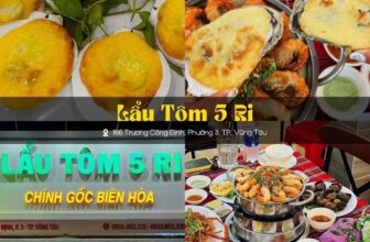 [🆕🇻🇳] Lẩu Tôm 5 Ri Chi Nhánh Vũng Tàu 🍔 Top1Food  🍜  BẠN THUỘC TEAM NÀO KHI TỚI 5RI?Tới 5Ri, bạn được đắm chìm trong menu với 100+ món ăn, mà món nào cũng ngon, được nêm nếm đậm đà, chế biến bắt mắt, chỉ n , shares-105✔️ , likes-99❤️️ , date-2025-02-19 17:30:00🇻🇳🇻🇳🇻🇳📰🆕