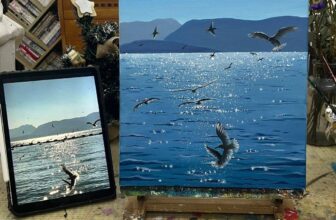 [???] Trạm Vẽ painting – Sunny art ? Top1Designs ✨  Các bước vẽ biển bằng màu acrylic
, shares-11✔️ , likes-46❤️️ , date-2025-02-18 04:51:47????????