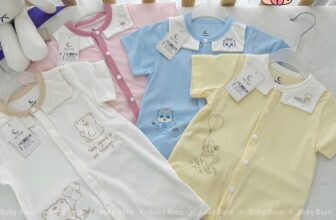 [🆕🇻🇳]  BABY BORN – Chuyên đồ sơ sinh cao cấp chính hãng Nous Bu Chaang Lapomme 🧑‍🧒❤️️👶⭐️  Body đùi cộc tay Moon chất Petit mềm mát, kháng khuẩn lại siêu xinh ạ, shares-0✔️ , likes-2❤️️ , date-2025-02-18 00:09:57🇻🇳🇻🇳🇻🇳📰🆕