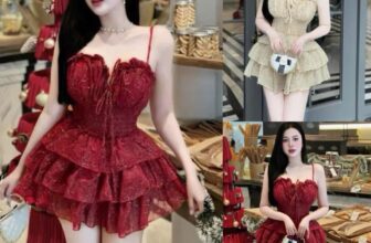 [???] Shop Đầm rẻ Đẹp  ? Top1Fashion ?  Đầm voan thêu kim tuyến
e về sll 2 màu như hình
Chất voan thêu xịn xò- có mút có quần lót rời- có thun sau
#1xx
, shares-1✔️ , likes-7❤️️ , date-2025-02-20 20:00:42????????
