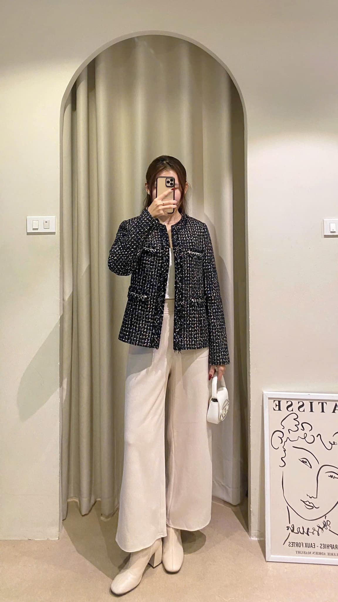 [🆕🇻🇳] LEMAO – VietNam factory outlet 👕 Top1Fashion 👗  [9802] [BB] Fringe Detail Tweed Jacket – 55 66 77
Áo tweed xinh , năm nay tết sớm lạnh vẫn dài nên e bán được chuẩn hàng Xuân của các hãng Hàn
Tweed thì  , shares-0✔️ , likes-2❤️️ , date-2025-02-19 17:48:33🇻🇳🇻🇳🇻🇳📰🆕