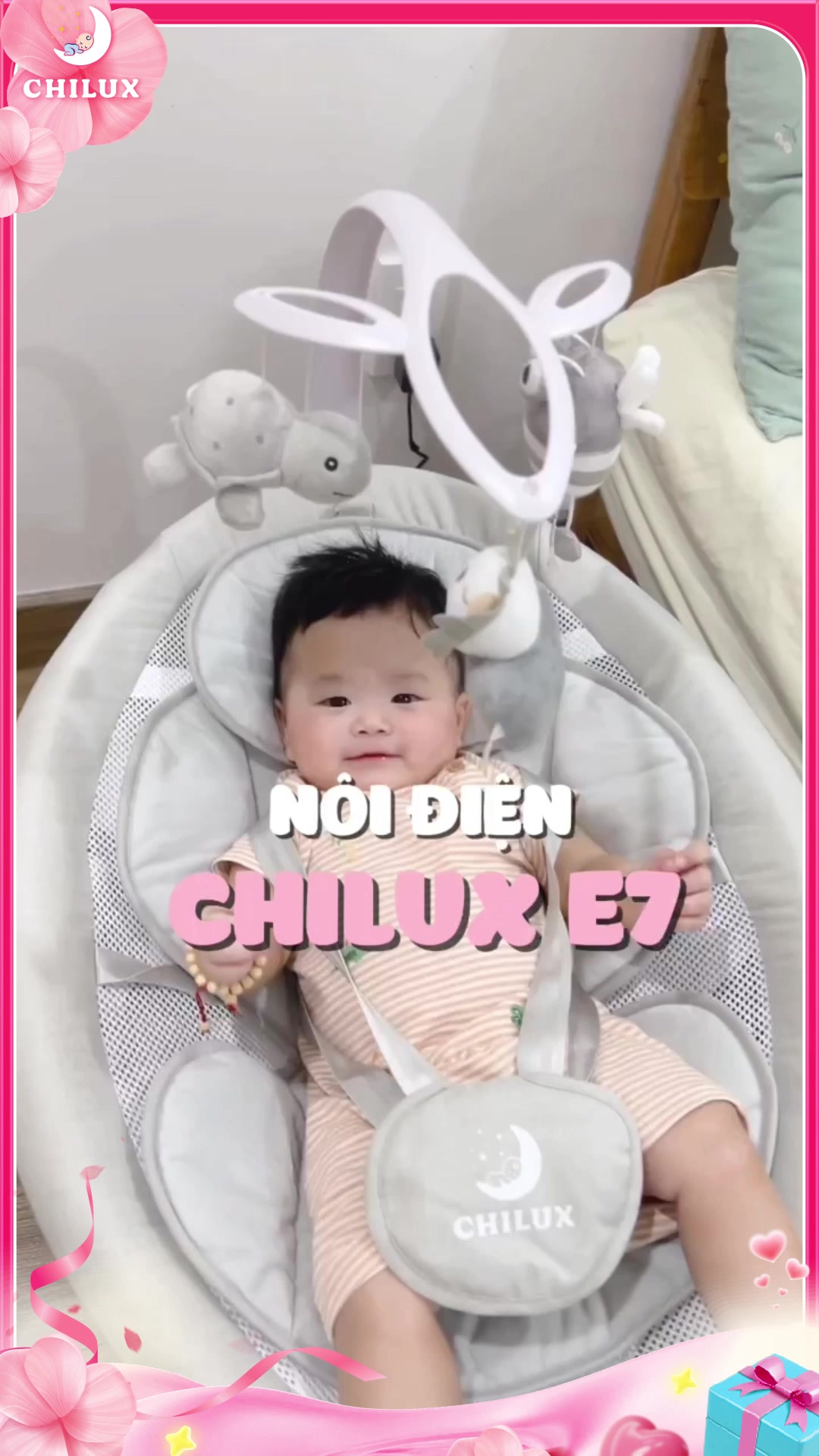 [🆕🇻🇳]  Chilux – Nhà Máy Sản Xuất Nôi Cũi Đa Năng 🧑‍🧒❤️️👶⭐️ Chỉ cần đặt bé vào Nôi điện Chilux E7, bé ngủ ngoan – mẹ chẳng cần ru, ba cũng hết cớ để trốn việc trông con! #Noi_dien_cho_be_Chilux #Chilux , shares-0✔️ , likes-0❤️️ , date-2025-02-19 16:51:03🇻🇳🇻🇳🇻🇳📰🆕