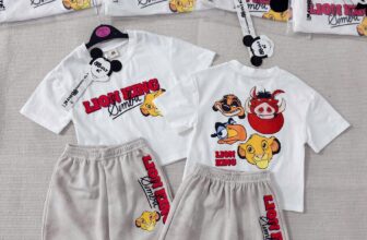 [???]  Miley Shop – chuyên hàng order QC loại 1-Hàng xuất dư, cover cho pé  ?‍?❤️️?⭐️ Em lên bộ simba quần cua loang cho bé traiÁo ép 2 mặt Simba xinh iu lắm ạQuần cua loang chất chơi1 1 0
Bảng size tham khảo
90 7-10kg
100 10-12kg , shares-2✔️ , likes-5❤️️ , date-2025-02-18 22:41:17????????