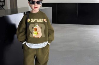 [🆕🇻🇳]  Minsu Kids 😎❤️️⭐️ Xả #150k còn 2y, 3y (10-15kg)Set nỉ haida cho zai yêu diện mùa đông
Set nỉ nhà e khách nhận hàng ưng lắm từ kiểu dáng đến chất ạ.
Hình in CAPPYBARA siêu , shares-0✔️ , likes-0❤️️ , date-2025-02-18 05:06:34🇻🇳🇻🇳🇻🇳📰🆕