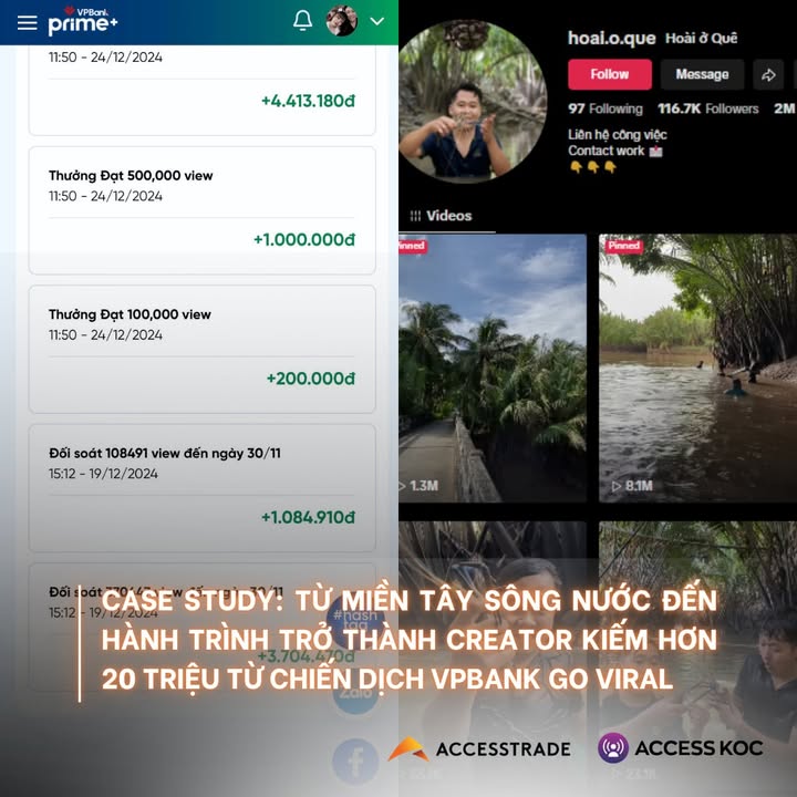 [🤑🇻🇳] ACCESSTRADE là nền tảng Tiếp thị liên kết (Affiliate Marketing) số 1 tại Việt Nam 💲 Top1MMO 🤑 – ✦ CASE STUDY: TỪ MIỀN TÂY SÔNG NƯỚC ĐẾN HÀNH TRÌNH TRỞ THÀNH CREATOR KIẾM HƠN …