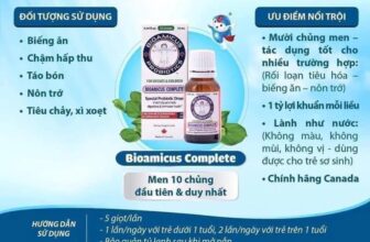 [🆕🇻🇳] Bé Bắp Shop – CHUYÊN ĐỒ SƠ SINH MẸ VÀ BÉ HP 🧑‍🧒❤️️👶⭐️ ￼Men vi sinh 10 chủng BioAmicus Complete -Bổ sung 10 chủng lợi khuẩn cho hệ tiêu hoá
, shares-0✔️ , likes-0❤️️ , date-2025-02-17 16:44:07🇻🇳🇻🇳🇻🇳📰🆕