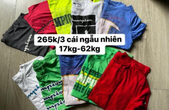 [🆕🇻🇳]  Yuri Misu – Chuyên Chuyên Quần áo Trẻ em Vnxk , Original, authentic, Cambo xuất khẩu 😎❤️️⭐️  SET 3 ÁO MỸ cho Bé Siêu đẹp . #265k/3c mix
Dòng thể thao siêu thoáng lại rất Hiếm chỉ có
#mấy chục ngàn cái thôi.  Set 3 áo thun Champion đại bé trai. #2 , shares-0✔️ , likes-11❤️️ , date-2025-02-22 22:54:46🇻🇳🇻🇳🇻🇳📰🆕