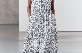 [???] V.I.C – XUẤT KHẨU – Hàng xuất khẩu có sẵn ? Top1Fashion ?  EMBROIDERED MIDI DRESSRũ bỏ sự rực rỡ thường thấy và nhường chỗ cho sự tinh tế của chất liệu vải thêu cao cấp, với gam màu trắng xanh chủ đạo. Thiết kế s , shares-0✔️ , likes-51❤️️ , date-2025-02-21 18:30:02????????