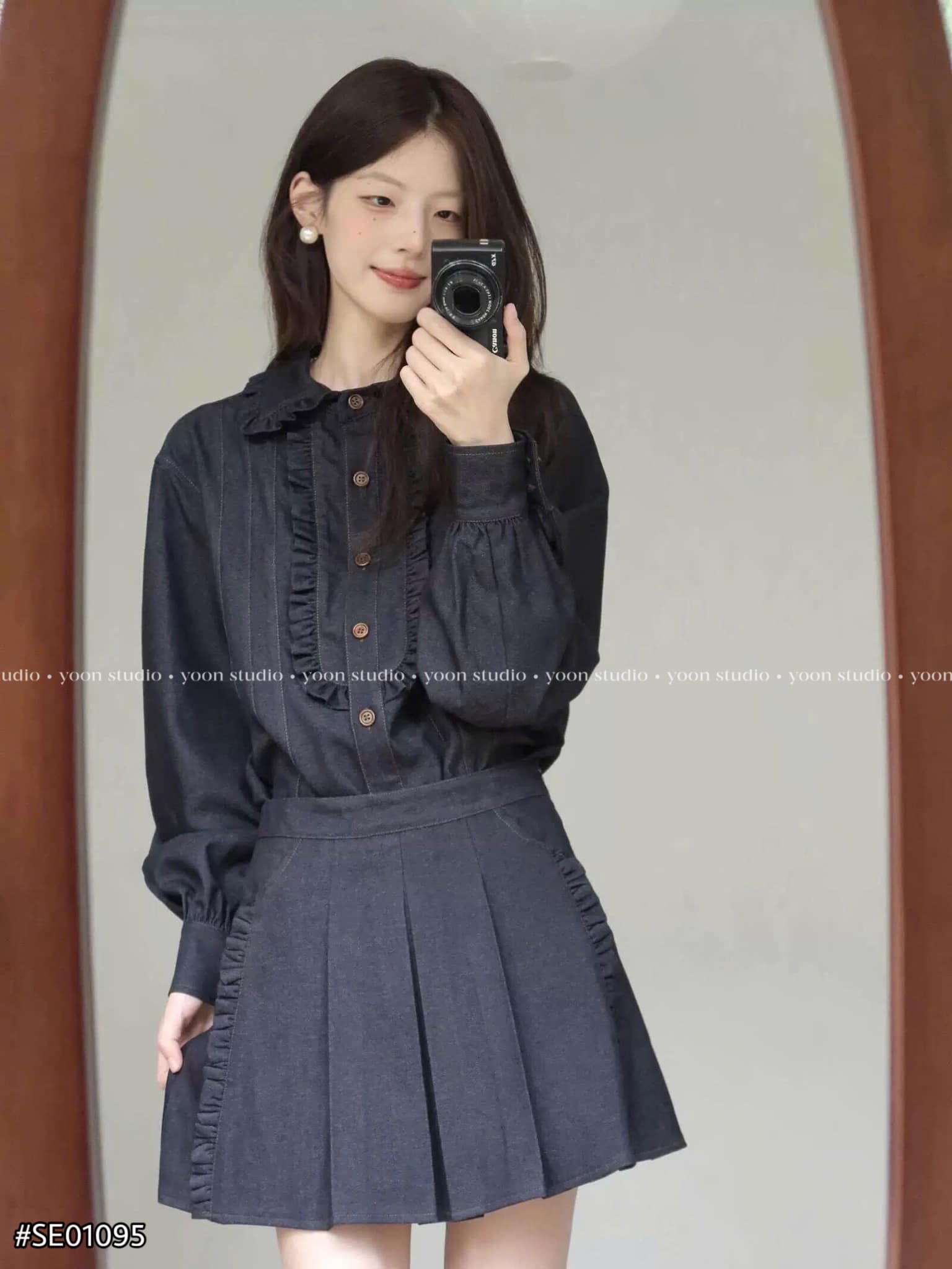 [🆕🇻🇳] Yoon Studio – Cửa hàng quần áo 👕 Top1Fashion 👗  Quý cô tươi trẻ và yêu cái đẹp đừng bỏ qua Dania Set của mùa xuân hè 2025Gửi một làn gió tươi mát vào tủ đồ phái đẹp, set áo & chân váy mang sắc xanh den , shares-0✔️ , likes-1❤️️ , date-2025-02-18 23:25:36🇻🇳🇻🇳🇻🇳📰🆕