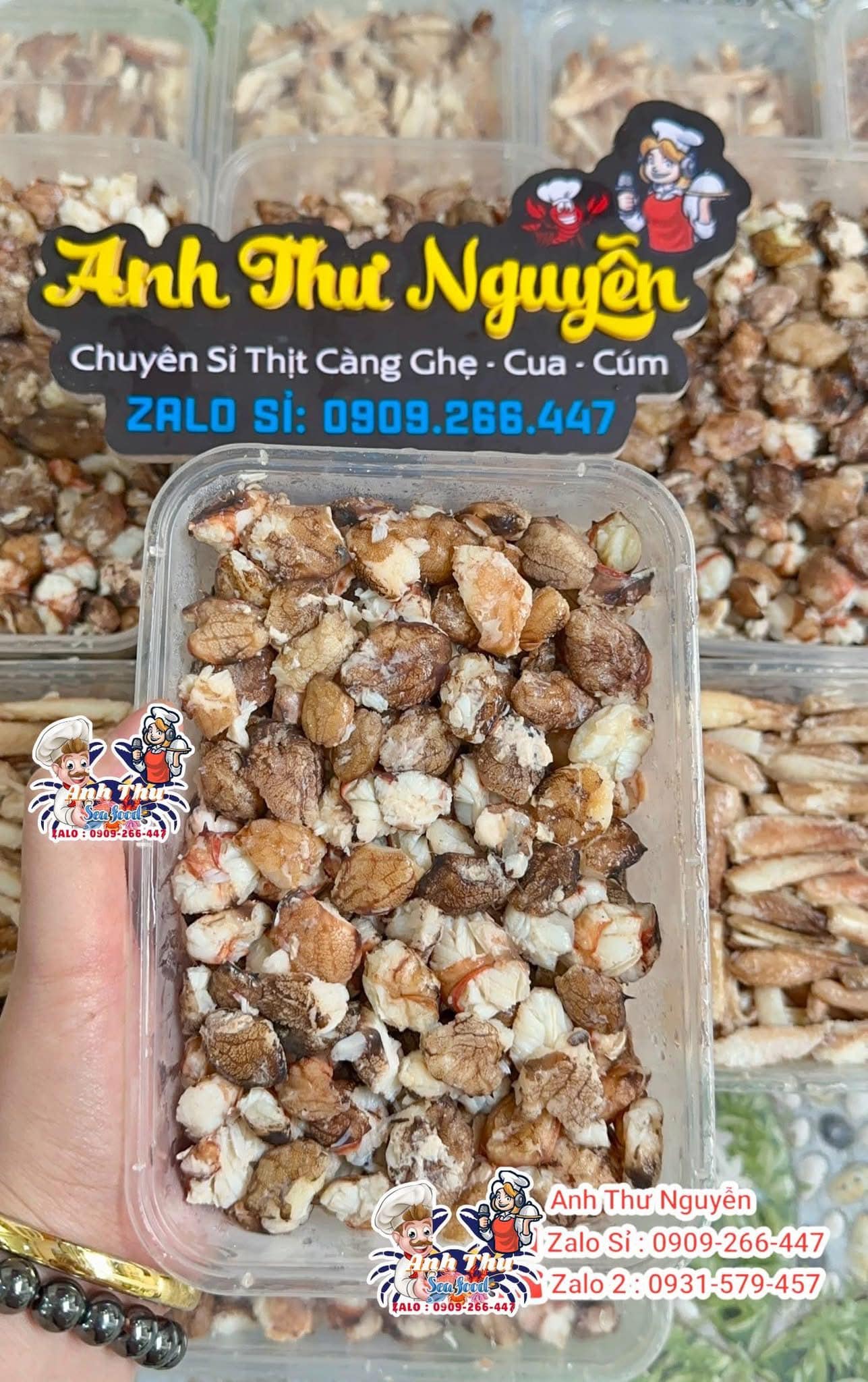 [🆕🇻🇳] ANH THƯ FOOD – Thịt Càng Cua / Thịt Ghẹ -Tôm Tích 🍔 Top1Food  🍜 .              #Gối_Cua – Hàng Tươi Mỗi Ngày 
 Khách lên đơn bên em mới bắt đầu cho thợ làm hàng Tuyệt Đối Không Trữ Sẵn ạ 
Thích hợp : Bánh Canh Cua – Súp , shares-0✔️ , likes-0❤️️ , date-2025-02-23 22:31:26🇻🇳🇻🇳🇻🇳📰🆕