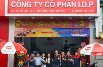[🆕🇻🇳] SYM Vietnam 🚗 Top1Go 🏍️  –  Chúc mừng đại lý 𝐒𝐘𝐌 CÔNG TY CỔ PHẦN I.D.P khai trương cửa hàng mới.!
–   Địa chỉ: Số 4, Lê Lợi, P.1, TP. Tuy Hòa, tỉnh Phú Yên
–  Hotline: 0 , shares-1✔️ , likes-96❤️️ , date-2025-02-22 18:40:24🇻🇳🇻🇳🇻🇳📰🆕