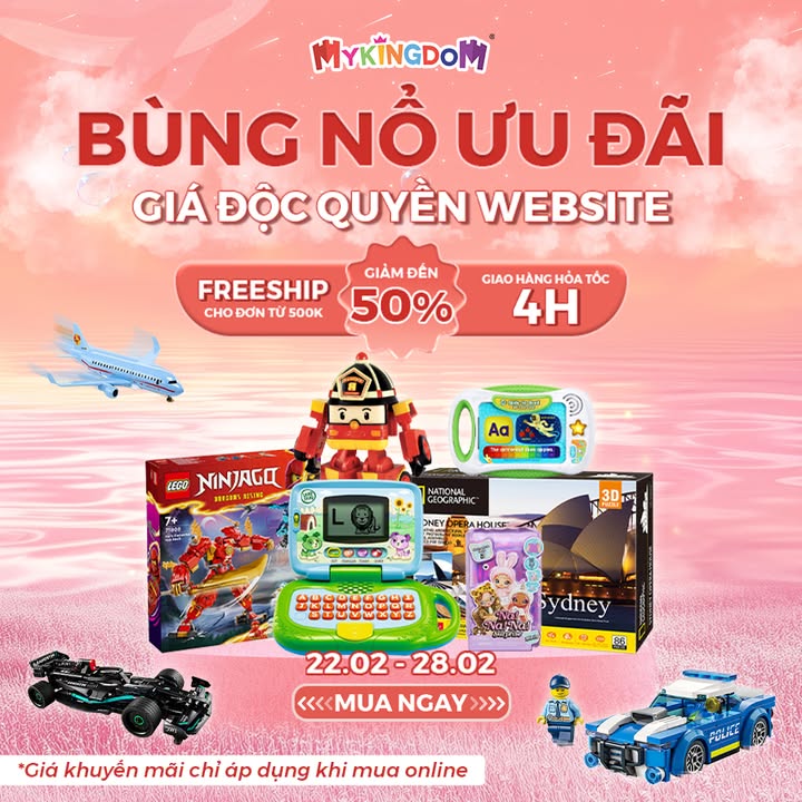 [🧸️🇻🇳] Mykingdom – Đồ Chơi Chính Hãng – An Toàn Cho Bé – Giá Tốt Cho Mẹ 🛴Top1Toys 🧸️ – 🌟 Bùng Nổ Ưu Đãi – Giá Độc Quyền Website -50% 🌟



🎉 Sale khủng, đồ chơi …