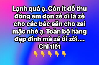 [???] Quần Áo Bé yêu ?‍?❤️️?⭐️ Bình luận đã bị tắt cho bài viết này.
, shares-0✔️ , likes-22❤️️ , date-2025-02-24 16:25:03????????