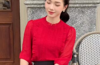 [???] Thời trang Đan Châu  ? Top1Fashion ?  Sắc đỏ rạng rỡ, cùng nàng toả sáng trong từng khoảnh khắc. #thoitrangcongso #thoitrangdanchau #outfitscongso #outfits #thoitrangcongsonucaocap #setaoquan # , shares-0✔️ , likes-0❤️️ , date-2025-02-22 03:52:07????????