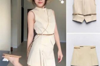 [🆕🇻🇳] Khang VNXK 👕 Top1Fashion 👗  Trẻ trung, sành điệu với quần váy  Z RVải thô dày vừa phải, lên form vừa vặn chỉn chu, một màu beige tươi trẻ.Thiết kế cạp cao, thân trước form A ngắn  , shares-1✔️ , likes-9❤️️ , date-2025-02-25 17:57:18🇻🇳🇻🇳🇻🇳📰🆕