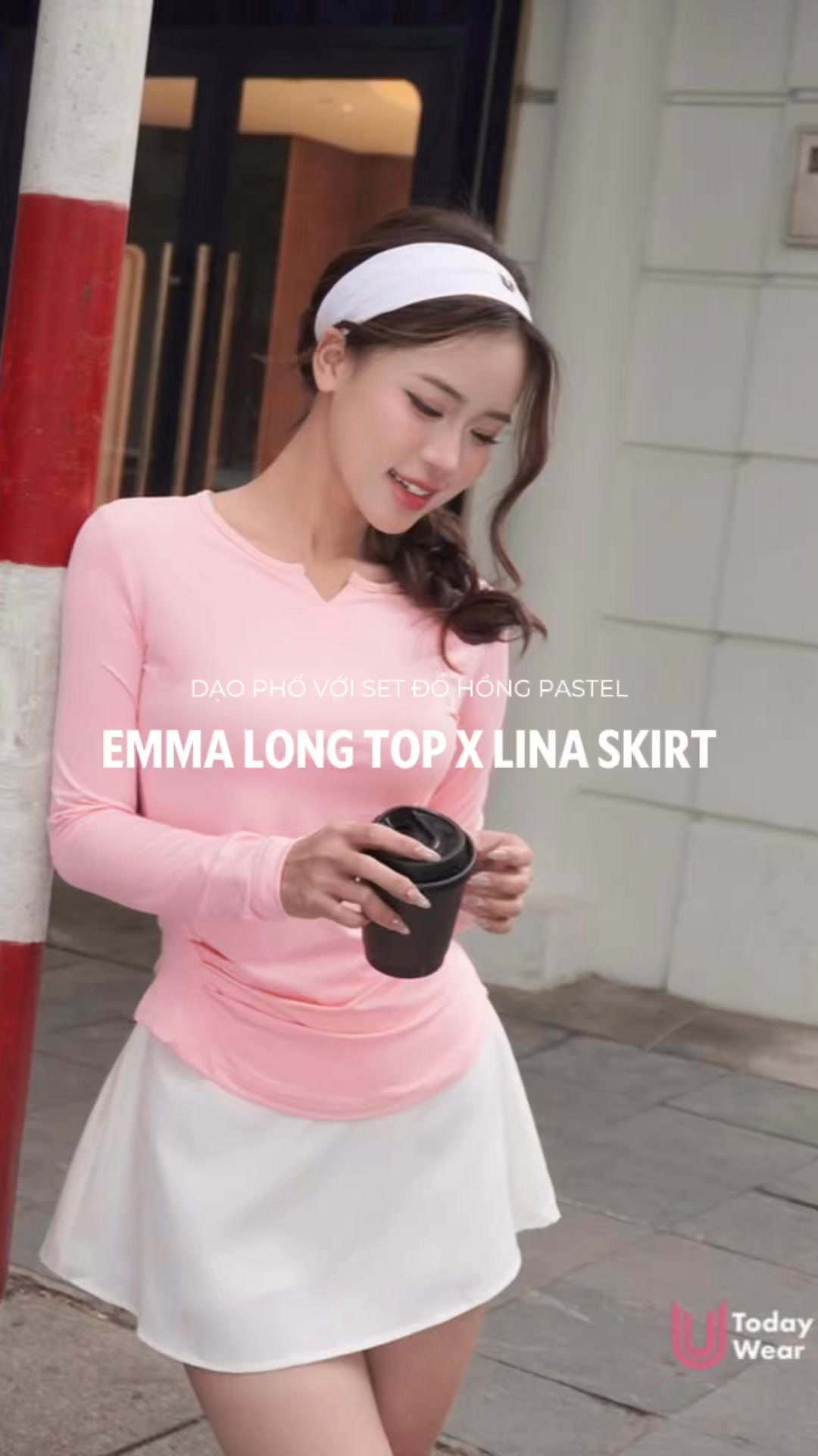 [🆕🇻🇳] Today U wear – thương hiệu đồ tập kết hợp quần áo thường phục (casual wear) 👕 Top1Fashion 👗  Sáng bừng với vẻ ngoài nữ tính, cô nàng nhà TUW tự tin tỏa sáng và thu hút trong set đồ 𝐄𝐦𝐦𝐚 𝐋𝐨𝐧𝐠 𝐓𝐨𝐩 𝐱 𝐋𝐢𝐧𝐚 𝐒𝐤𝐢𝐫𝐭 kẹo ngọt, cực kỳ phù hợp với tiết trời m , shares-0✔️ , likes-0❤️️ , date-2025-02-23 02:48:55🇻🇳🇻🇳🇻🇳📰🆕